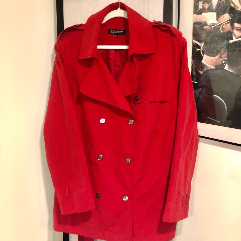 Jones New York Jacket, Red, size 3X